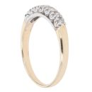 9ct Yellow Gold 0.25ct Half Eternity Ring