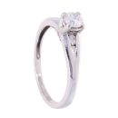 9ct White Gold 0.50ct Diamond Solitaire Ring