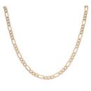 9ct Yellow Gold Figaro Chain 30"