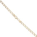 9ct Yellow Gold Curb Chain 18"