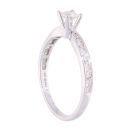 9ct White Gold 0.50ct Diamond Solitaire Ring