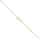 18ct Yellow Gold 0.25ct Brilliant Cut Diamond Bar Pendant And Chain 16"