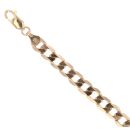 9ct Yellow Gold Curb Bracelet 8"