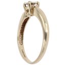 9ct Yellow Gold 0.15ct Diamond Solitaire Ring