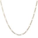 9ct Yellow Gold Figaro Chain 20"