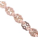 9ct Yellow Gold Stars and Bars Chain 34"