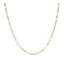 9ct Yellow Gold Figaro Chain 18"