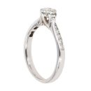 18ct White Gold 0.65ct Brilliant Cut Diamond Solitaire Ring