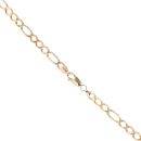 9ct Yellow Gold Figaro Chain 22"