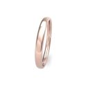 9ct Rose Gold 2.5mm Slight Court Wedding Band
