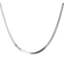 Silver Herringbone Chain 18" By Icesia