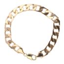 9ct Yellow Gold Curb Bracelet 8.5"