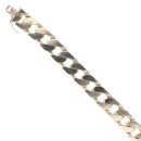 9ct Yellow Gold Curb Bracelet 9"