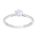 18ct White Gold 0.33ct Diamond Solitaire Ring