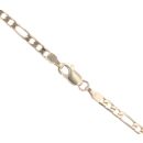 9ct Yellow Gold Figaro Chain 28"