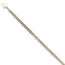 9ct Yellow Gold Curb Bracelet 7.5"
