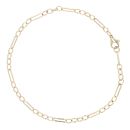 9ct Yellow Gold Fancy Bracelet 10"