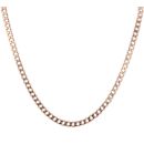9ct Yellow Gold Curb Chain 22"