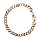 9ct Yellow Gold Curb Bracelet 8.5"