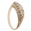 9ct Yellow Gold 0.40ct Brilliant Cut Diamond Five Stone Ring