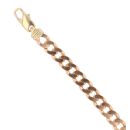 9ct Yellow Gold Curb Bracelet 8.5"