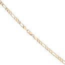 9ct Yellow Gold Figaro Chain 28"