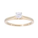 9ct Yellow Gold 0.25ct Diamond Solitaire Ring