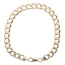 9ct Yellow Gold Curb Bracelet 8.5"