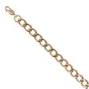 9ct Yellow Gold Curb Bracelet 8.5"