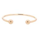 9ct Yellow Gold Torque Plain Bangle