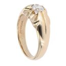 9ct Yellow Gold 0.50ct Diamond Signet Ring