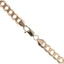 9ct Yellow Gold Curb Chain 22"