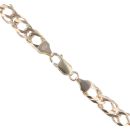 9ct Yellow Gold Double Curb Chain 18"