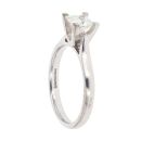 Palladium 0.60ct Diamond Solitaire Ring
