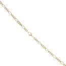9ct Yellow Gold Figaro Chain 18"