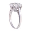 18ct White Gold 2.00ct Diamond Cluster Ring