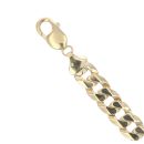 9ct Yellow Gold Curb Bracelet 8.5"