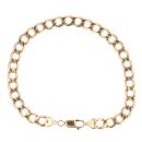 9ct Yellow Gold Curb Bracelet 8.5"