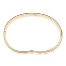 9ct Yellow Gold 0.50ct Brilliant Cut Diamond Wishbone Bangle