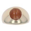 9ct Yellow Gold Rainbow Sunstone Signet Ring