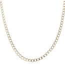 9ct Yellow Gold Curb Chain 20"