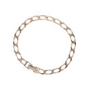 9ct Yellow Gold Curb Bracelet 8.5"