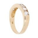 9ct Yellow Gold Cubic Zirconia Eternity Ring