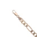 9ct Yellow Gold Figaro Bracelet 8.5"