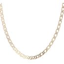 9ct Yellow Gold Double Curb Chain 24"