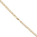 9ct Yellow Gold Fancy Chain 16"