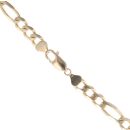 9ct Yellow Gold Figaro Chain 24"