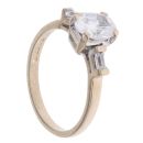 9ct Yellow Gold Cubic Zirconia Ring