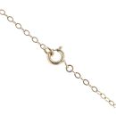 9ct Yellow Gold Amethyst Pendant And Chain 16"