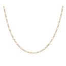 9ct Yellow Gold Figaro Chain 18"